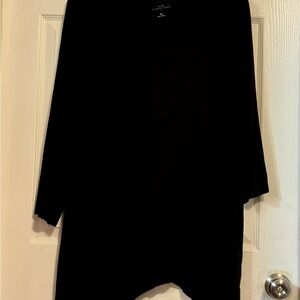 New Directions Charcoal Long Sleeve Top